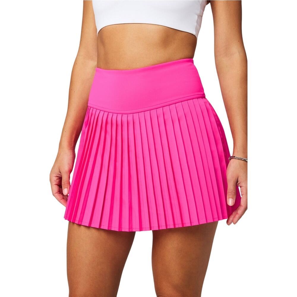 Fabletics Hot Shot Pleated Skirt Classic Mini XS Short NWT